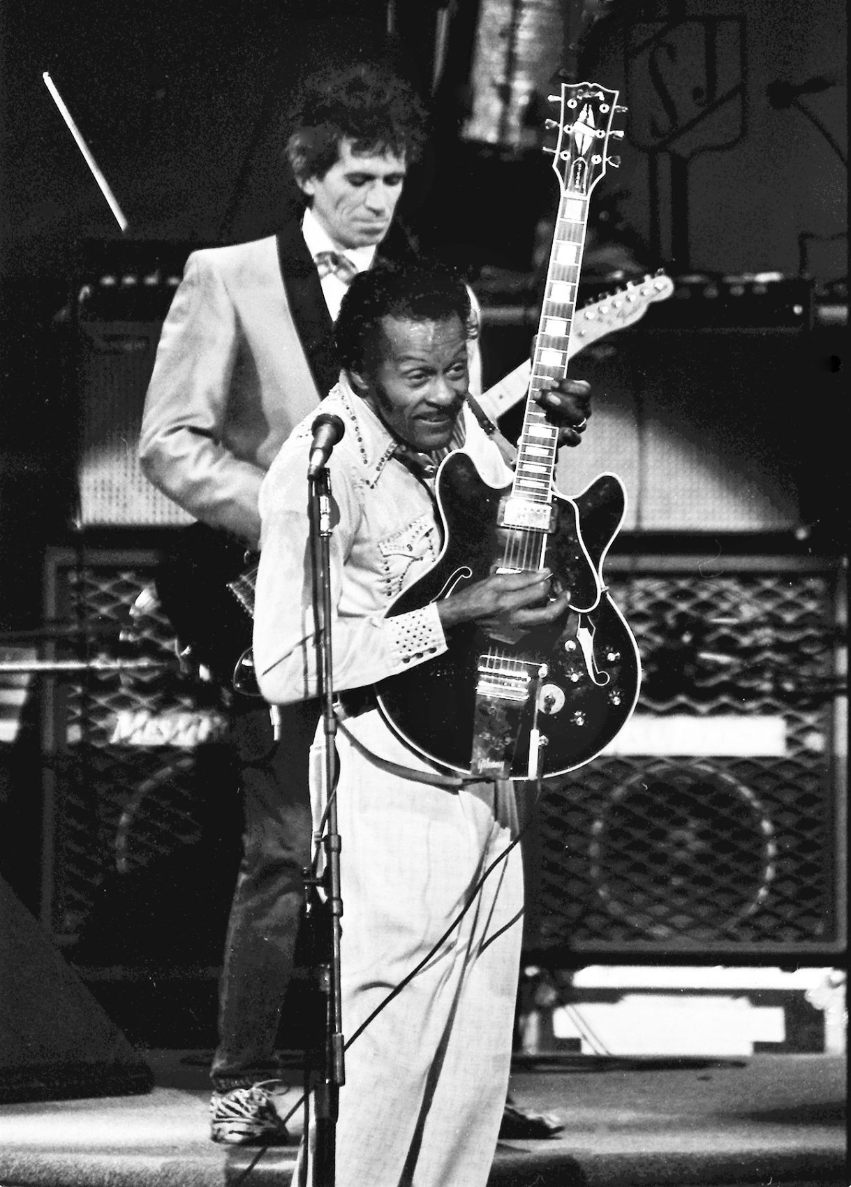 Chuck Berry's 60th birthday was a star-studded event
